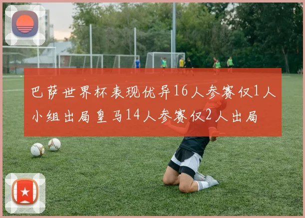 巴萨世界杯表现优异16人参赛仅1人小组出局皇马14人参赛仅2人出局